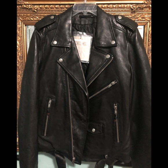 BLK DNM Leather Jacket 5 - Picture 7 of 8